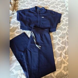 FIGS SCRUB SET Rafaella Navy Blue SIZE